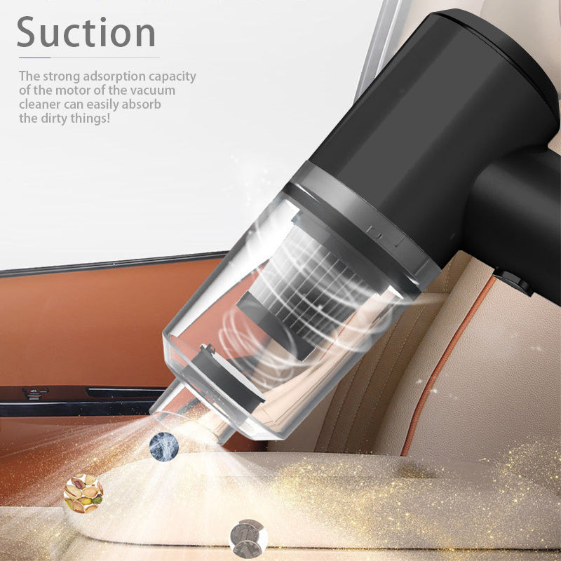 Wireless Car Vacuum Cleaner with 6000PA Suction