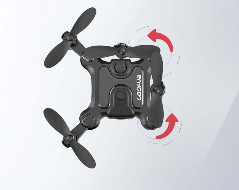 Mini Folding Drone with HD Camera – Compact Quadcopter Toy for Kids , USB Charging, Real-Time WiFi Transmission, 360° Flip & One-Key Return