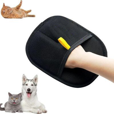 Electrostatic Hair Removal Gloves for Pets - Two-way Bristle Remover Hair Removal Brush Sticky Hair Artifact Cat Hair Gloves