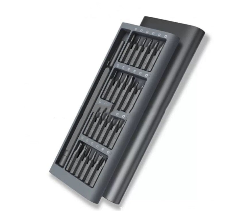 24-in-1 Precision Magnetic Screwdriver Set – Premium Aluminum & S2 Steel Toolkit