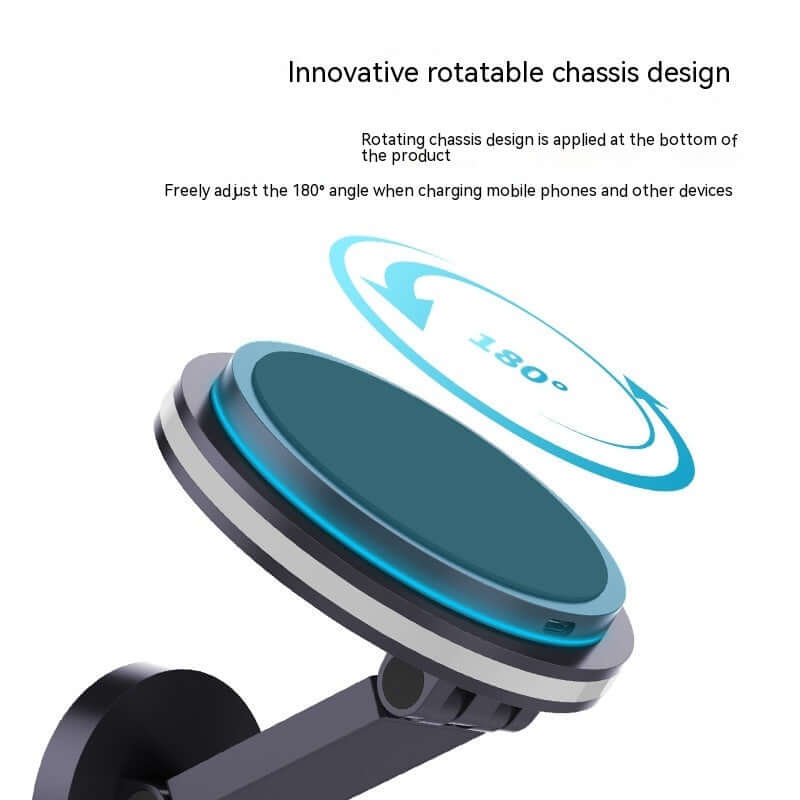 Magnetic Folding Wireless Charging Stand for iPhone, Watch & AirPods