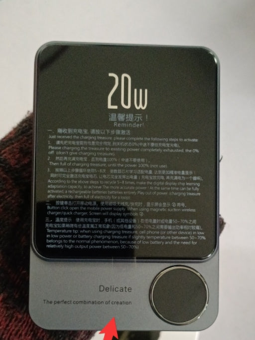 MagSafe Wireless PowerBank – Magnetic 15W Fast Charging Battery for iPhone & Android (5000mAh / 10000mAh)