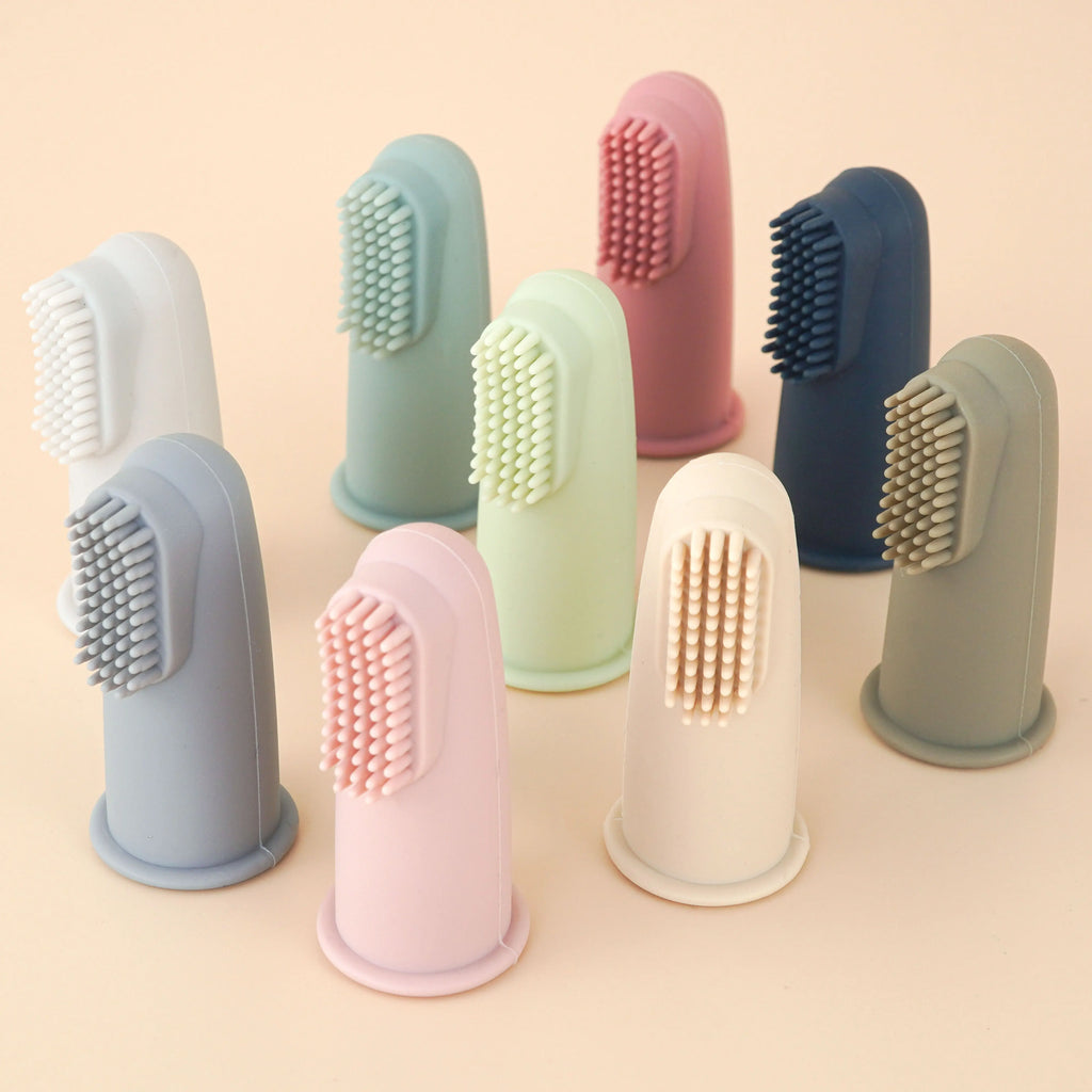 Baby Finger Toothbrush Children's Teeth Oral Care Cleaning Brush New Born Baby Items