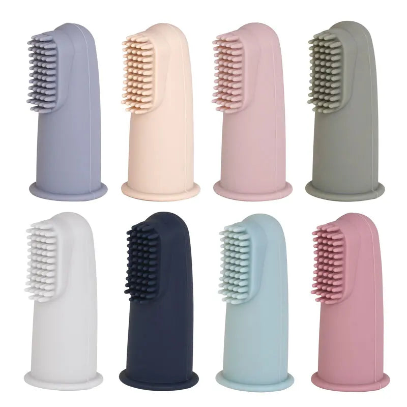 Baby Finger Toothbrush Children's Teeth Oral Care Cleaning Brush New Born Baby Items
