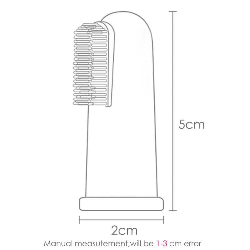 Baby Finger Toothbrush Children's Teeth Oral Care Cleaning Brush New Born Baby Items