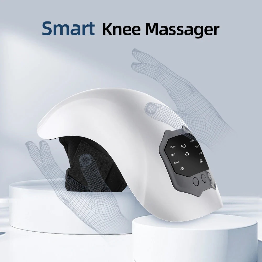 Smart Knee Massager Hot Compress Knee Relaxing Massager Infrared Heating Vibration Knee Pain Relief Elbow Shoulder Massager