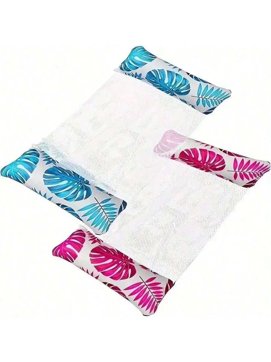 Hammock Pool Float for Adults – 4-in-1  Inflatable Water Lounge Chair, Recliner, Drifter & Exercise Saddle