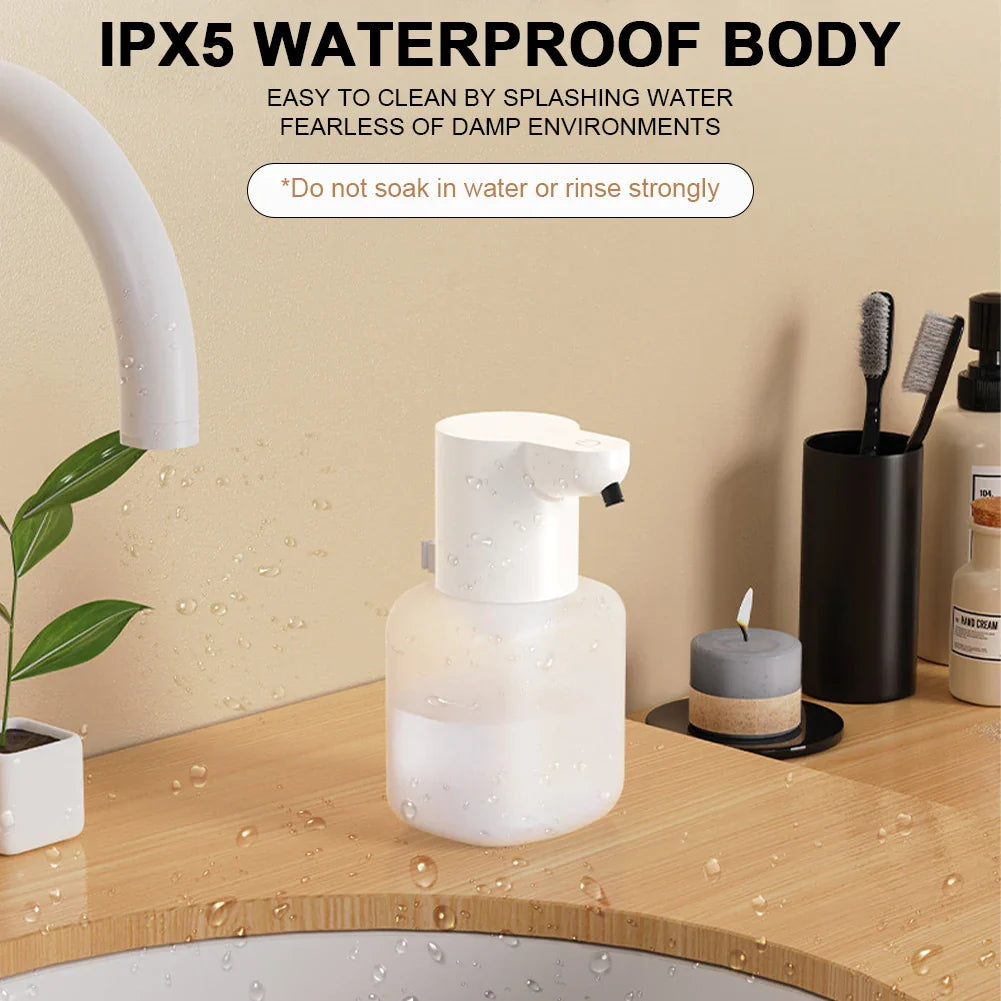 Automatic Soap Dispenser&nbsp;550ml USB Rechargeable Foam Gel Soap Dispenser Electric Hand Sanitizer Dispenser for Kitchen Bathroom