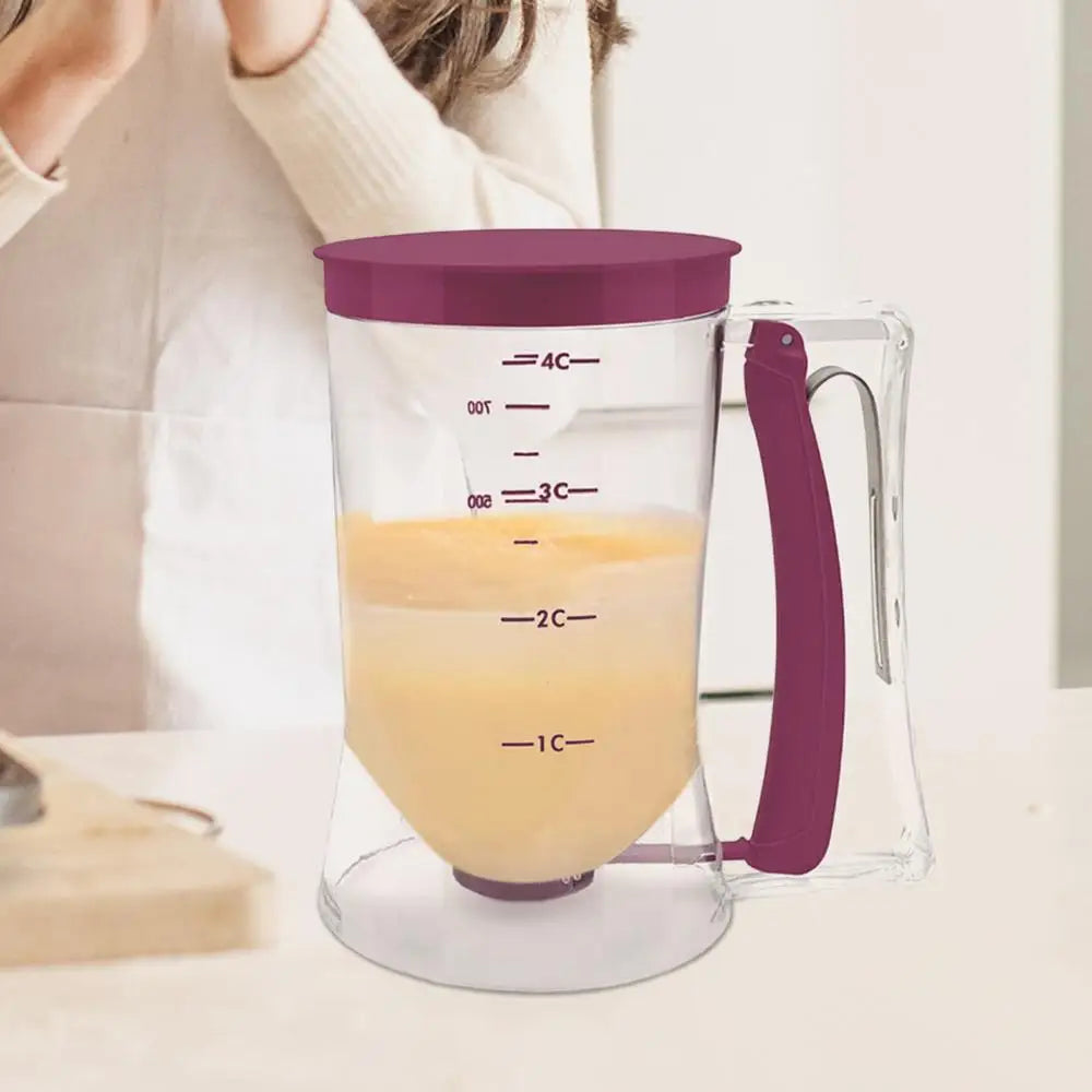 Hand-Held Pancake Batter Dispenser – Precise Pouring for Perfect Bakes