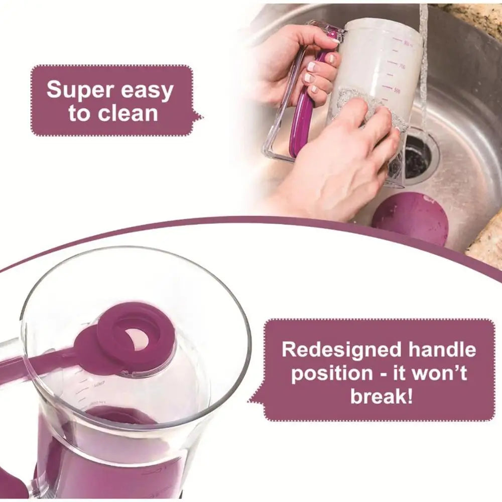 Hand-Held Pancake Batter Dispenser – Precise Pouring for Perfect Bakes