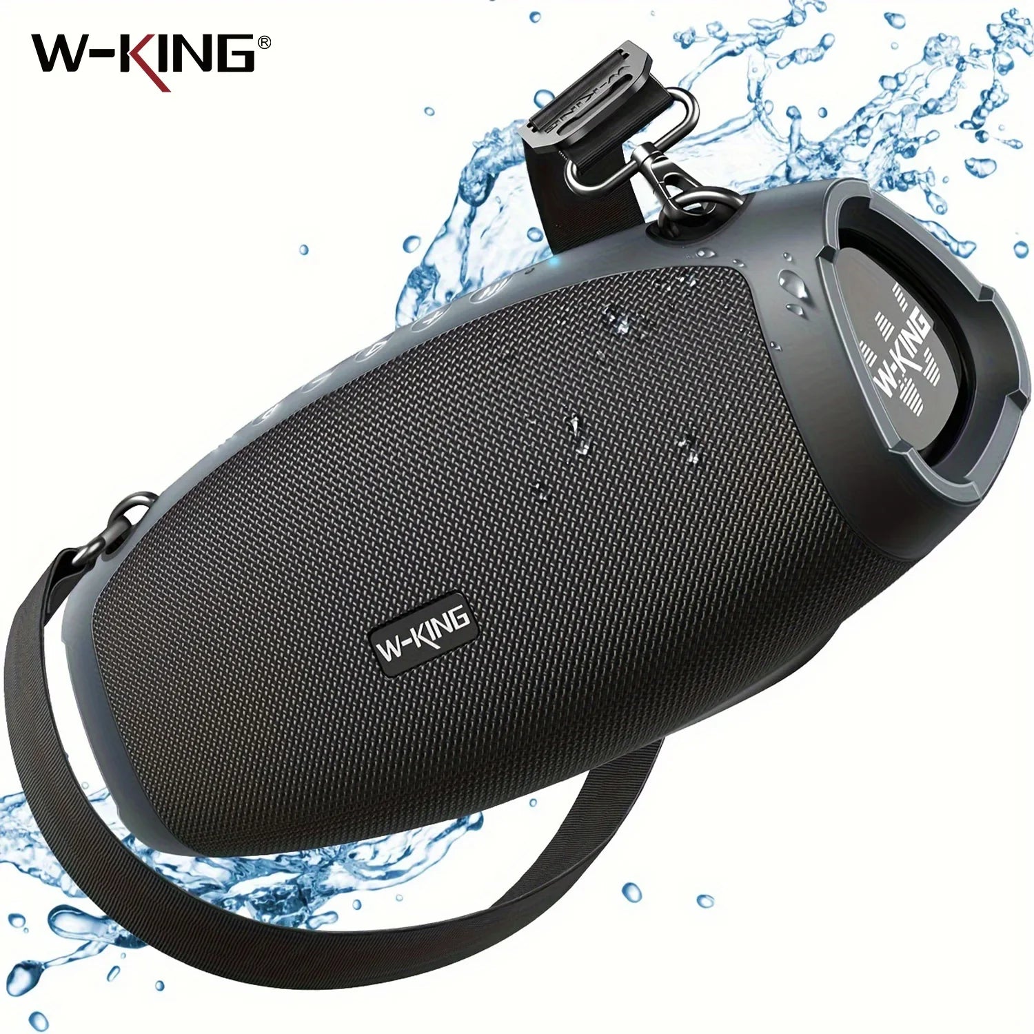 W-KING X10 Waterproof Portable Bluetooth Speaker– Outdoor Boombox