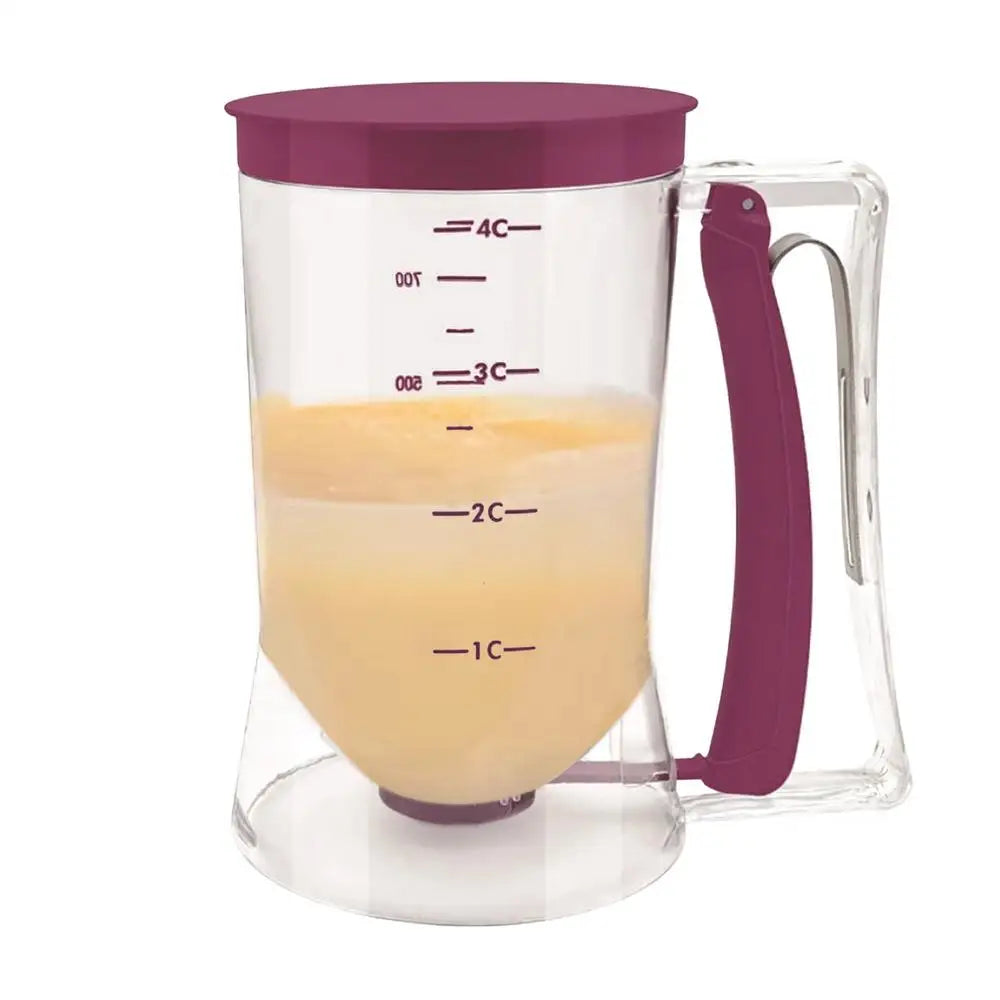 Hand-Held Pancake Batter Dispenser – Precise Pouring for Perfect Bakes