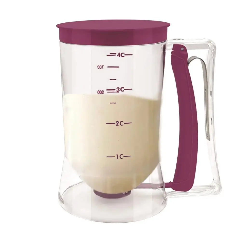 Hand-Held Pancake Batter Dispenser – Precise Pouring for Perfect Bakes