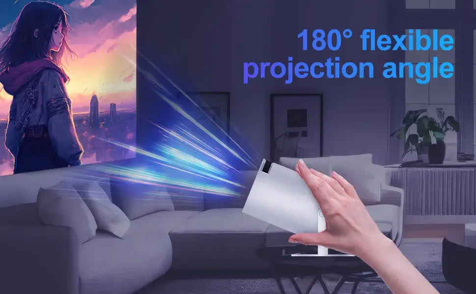 Magcubic HY300 Pro Projector 200 ANSI 720P &Wireless Screen Mirroring