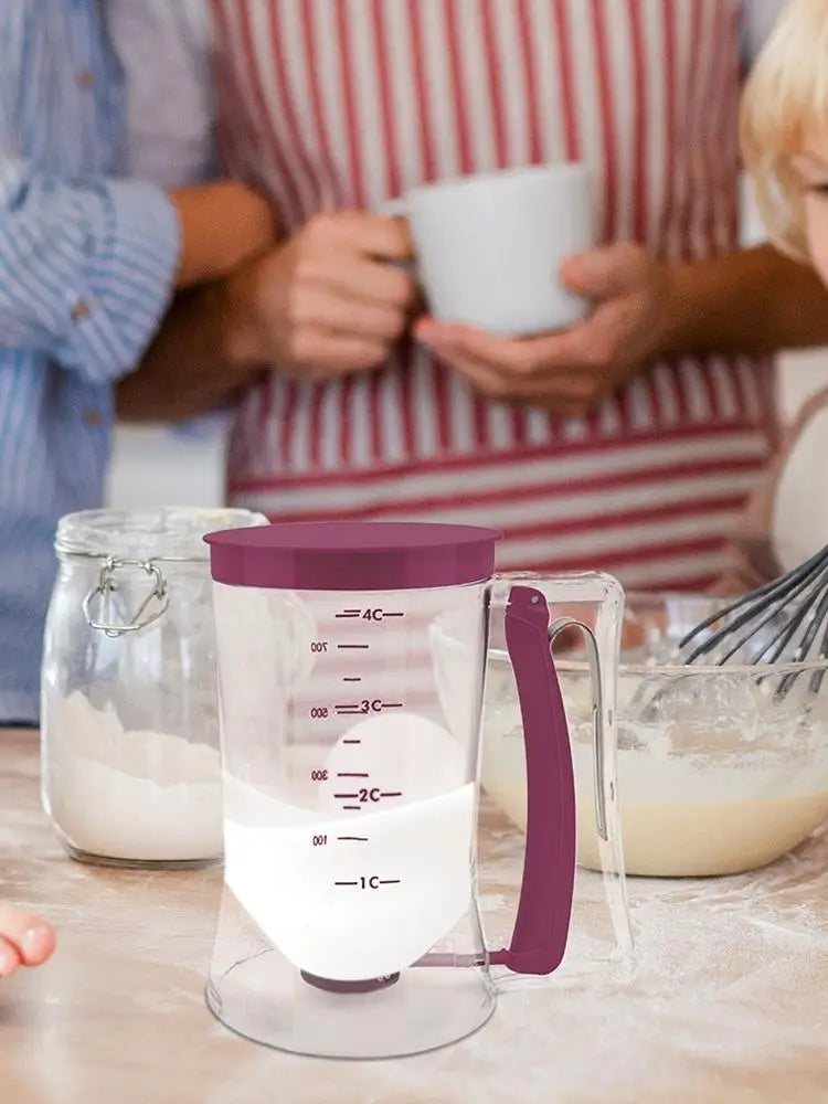 Hand-Held Pancake Batter Dispenser – Precise Pouring for Perfect Bakes