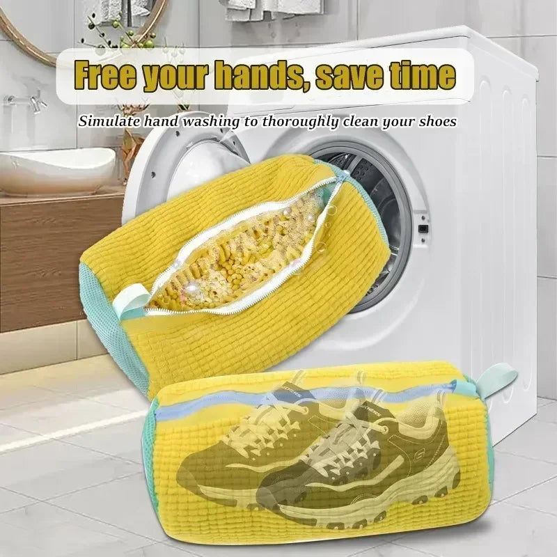 Shoe Laundry Bag for Washing Machine – Reusable Sneaker Wash