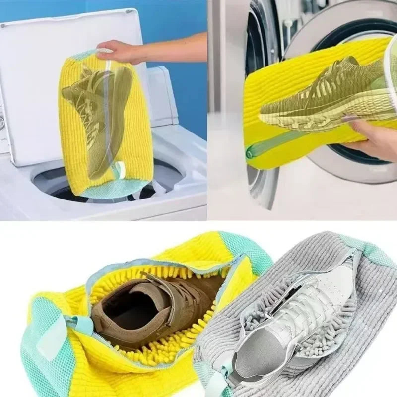 Shoe Laundry Bag for Washing Machine – Reusable Sneaker Wash