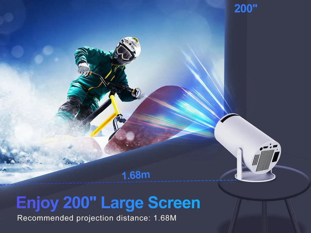Magcubic HY300 Pro Projector 200 ANSI 720P &Wireless Screen Mirroring