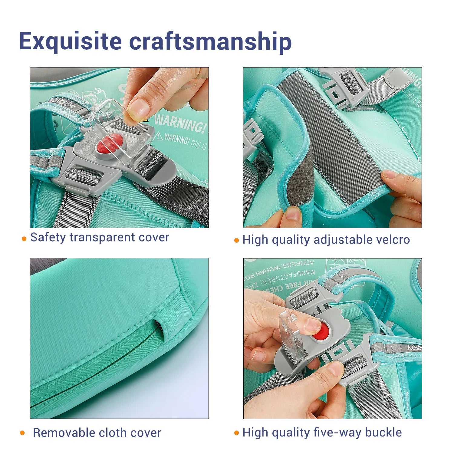 Mambobaby Baby Float with Sunshade – Safe Swimming Fun for Ages 0–3