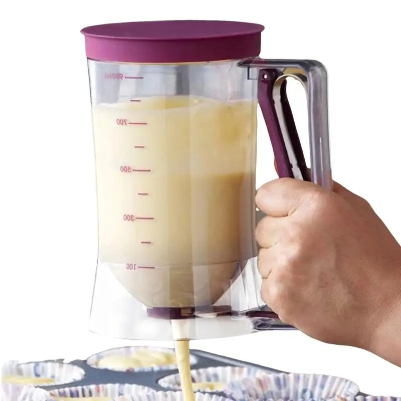 Hand-Held Pancake Batter Dispenser – Precise Pouring for Perfect Bakes