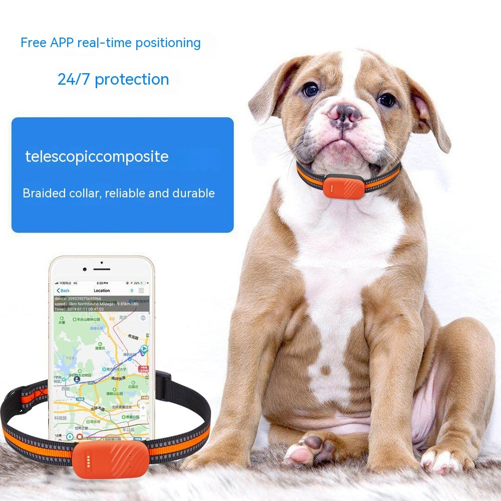 4G Waterproof GPS Pet Tracker – Anti-Lost  Smart Collar for Dogs and Cats