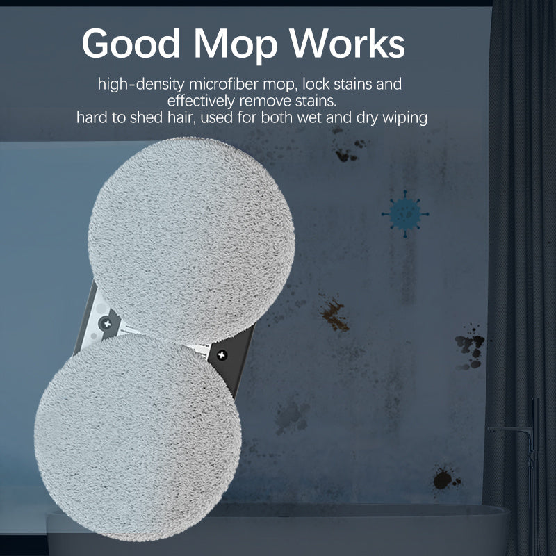 Window Cleaner Robot - Smart Glass Cleaning Robotic With 5600Pa Strong Suction,Remote Control Window Cleaning Robot